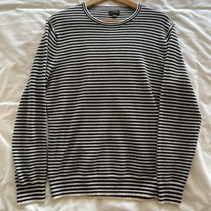 Cashmere Crewneck Sweater in Stripe